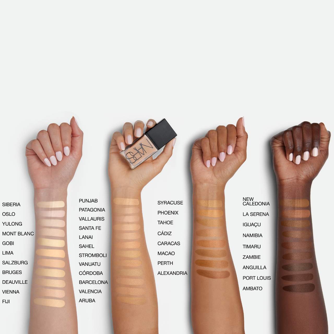 NARS Işıq Əks Etdirən Dəri İyileşdirici Orta Örtüklü Tonal Krem Kakao Peptidləri ilə