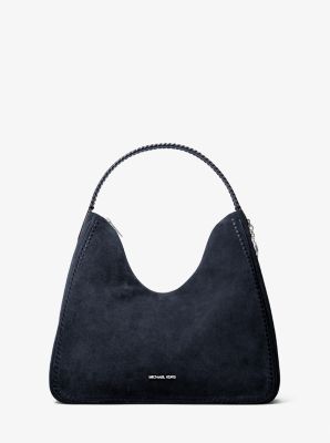 Michael Kors Nayla Medium Suede Hobo Çanta
