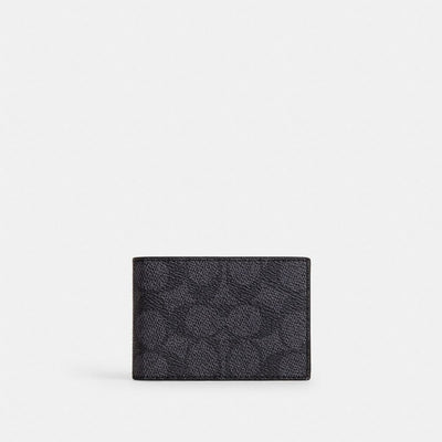 Coach Signature Canvas Kompakt Cüzdan