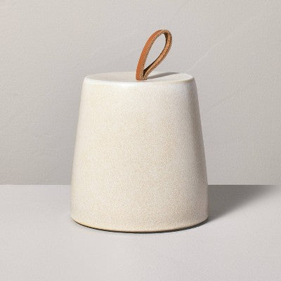Keramika və Dəri Qapı Tutacağı - Hearth & Hand with Magnolia