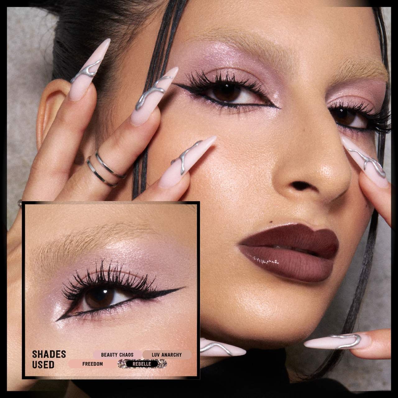 HUDA BEAUTY Pretty Grunge Göz Kölgəsi Paletası