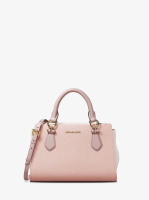Michael Kors Marilyn Small Color-Block Saffiano Dəri Çanta