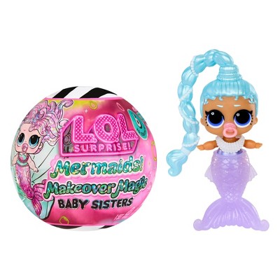 L.O.L. Surprise! Mermaids Makeover Magic Körpə Bacılar Rəng Dəyişən Sirena Quyruqları İlə