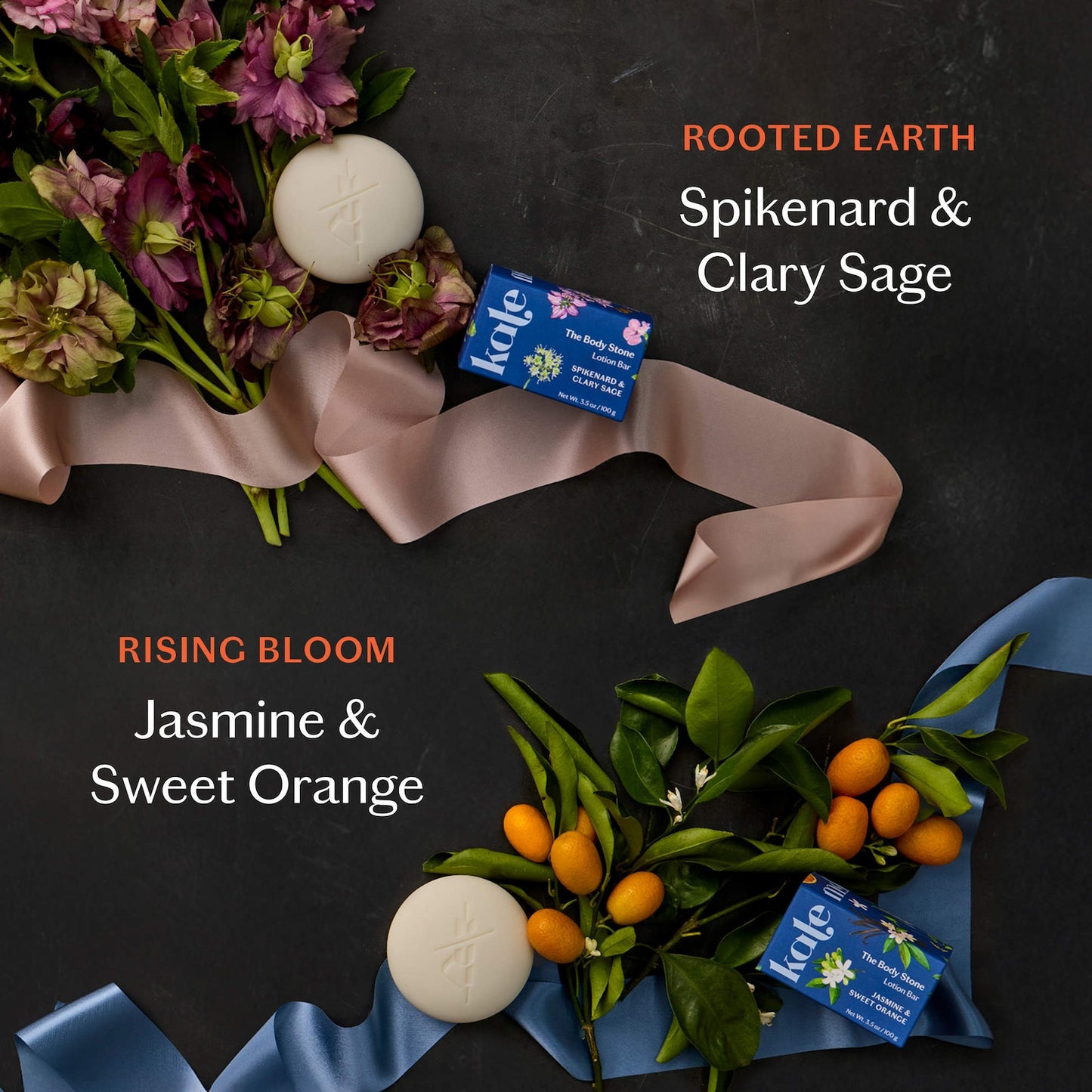 Kate McLeod Spring Body Stone Duo - 2 Tam Ölçülü Bədən Lotsiyon Çubuğu
