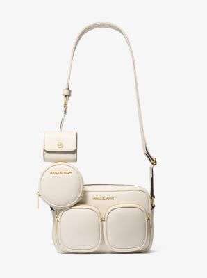 Michael Kors Jet Set Travel Medium Dəri Messenger Çantası