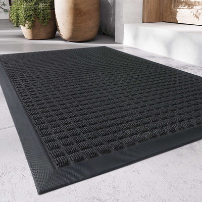 SIXHOME Kəpənək Naxışlı Sürüşməyən Qapı Коврик 17"x30" Giriş Döşəməsi