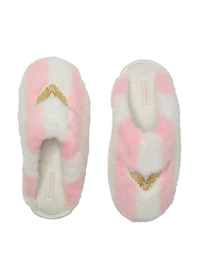 Victoria's Secret Luxe Plush Bağlı Burun Ev Ayaqqabısı