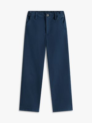 Tommy Hilfiger Uşaq Rahat Utility Şalvarı, Tünd Mavi