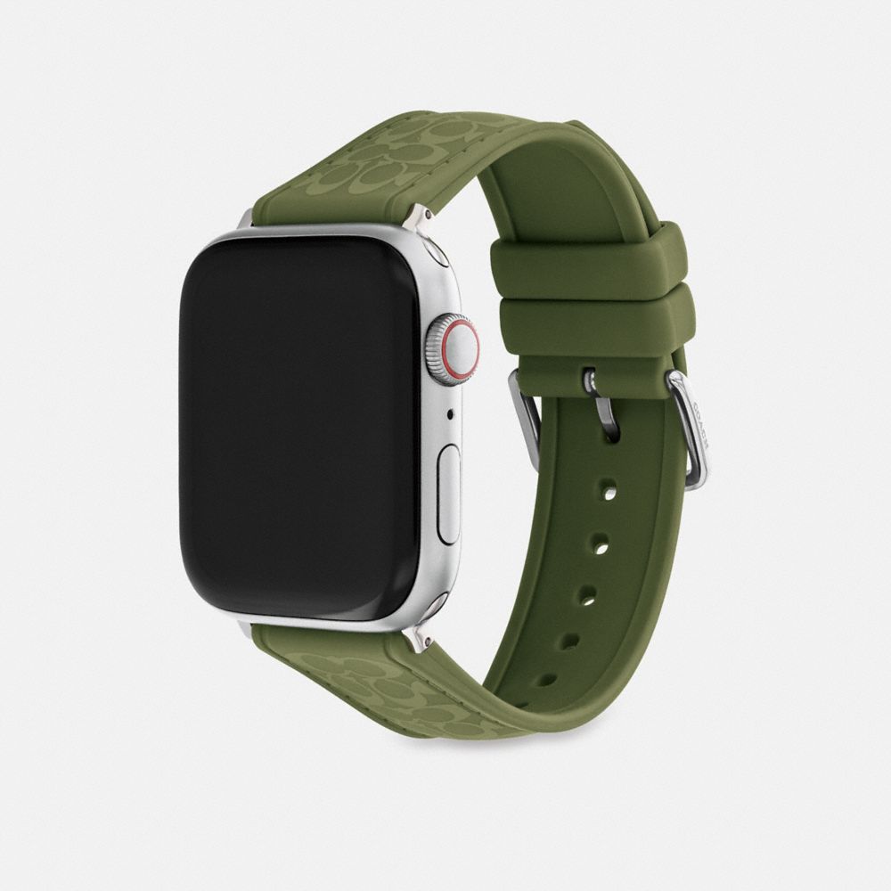 Coach Apple Watch® Kəmər Hədiyyə Dəsti, 42 mm, 44 mm, 45 mm və 46 mm