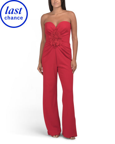 TADASHI SHOJI Sweetheart Neck Jumpsuit