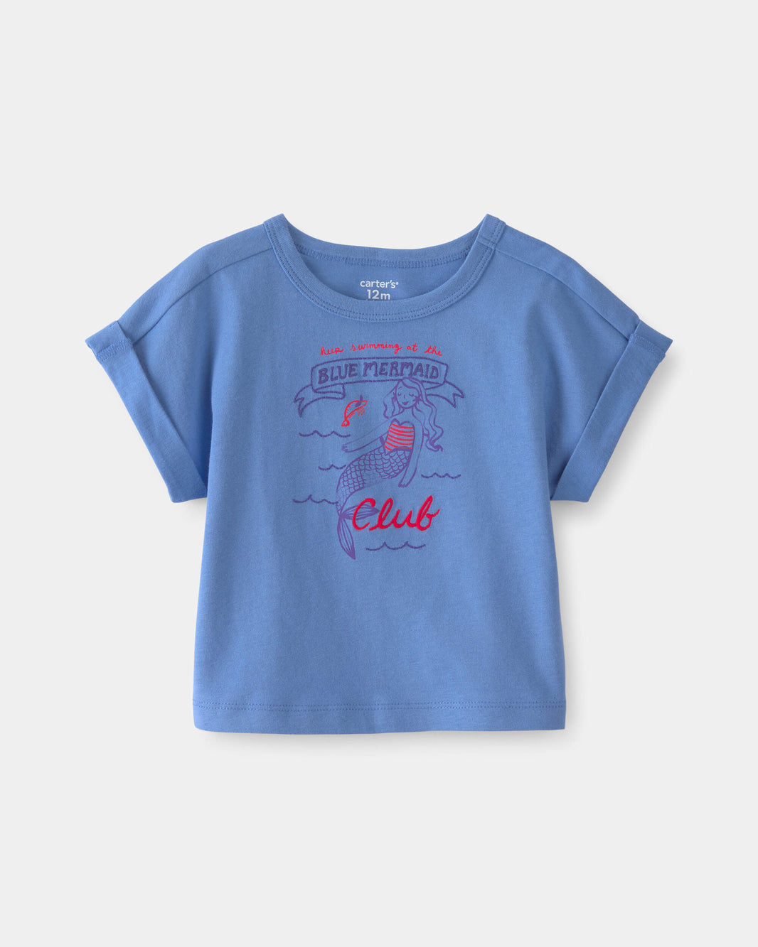Carter's Qız Uşaq Siren Bluzası - Mavi