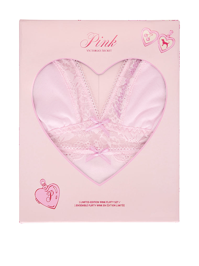 PINK Wink™ Flirty Sınırlı Nəşr Hədiyyə Dəsti