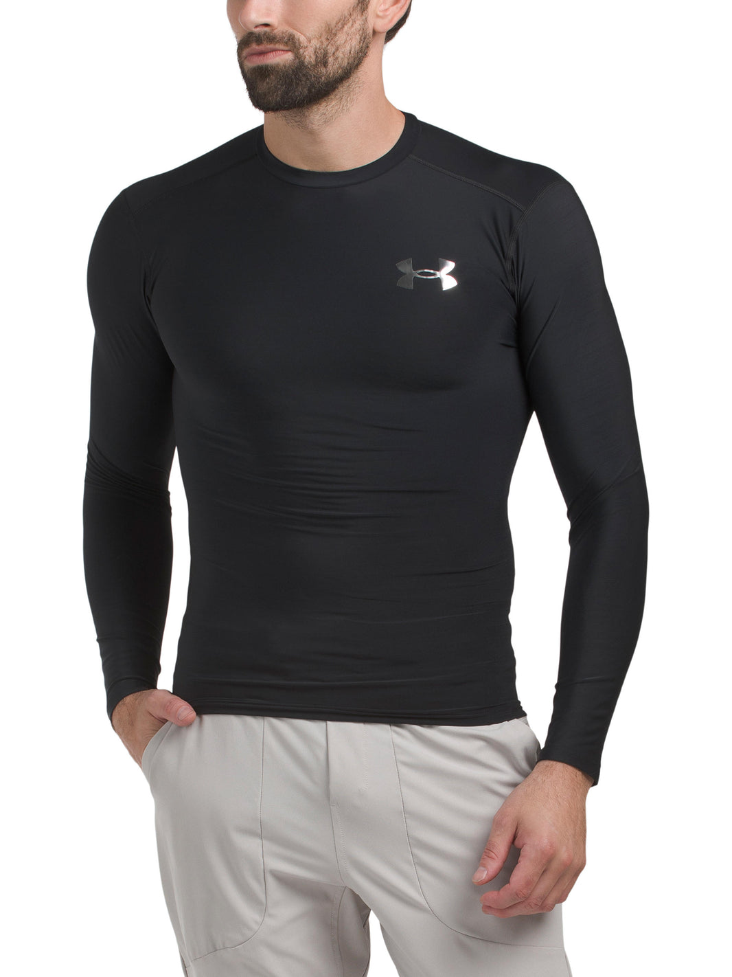 Under Armour Heat Gear Original Sıxılmış Uzun Kollı Üst