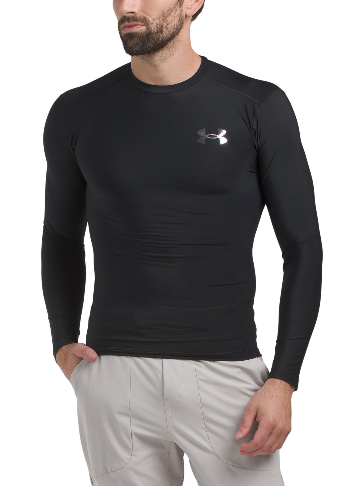 Under Armour Heat Gear Original Sıxılmış Uzun Kollı Üst