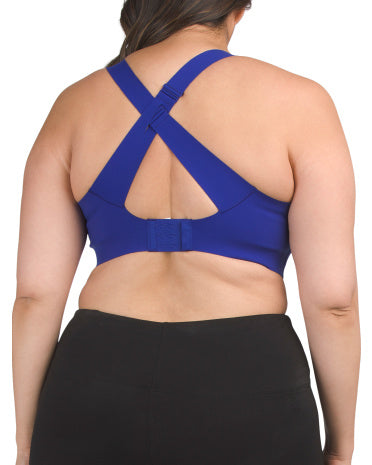 SPANX Plus Orta Təsir İdman Büstqaltısı