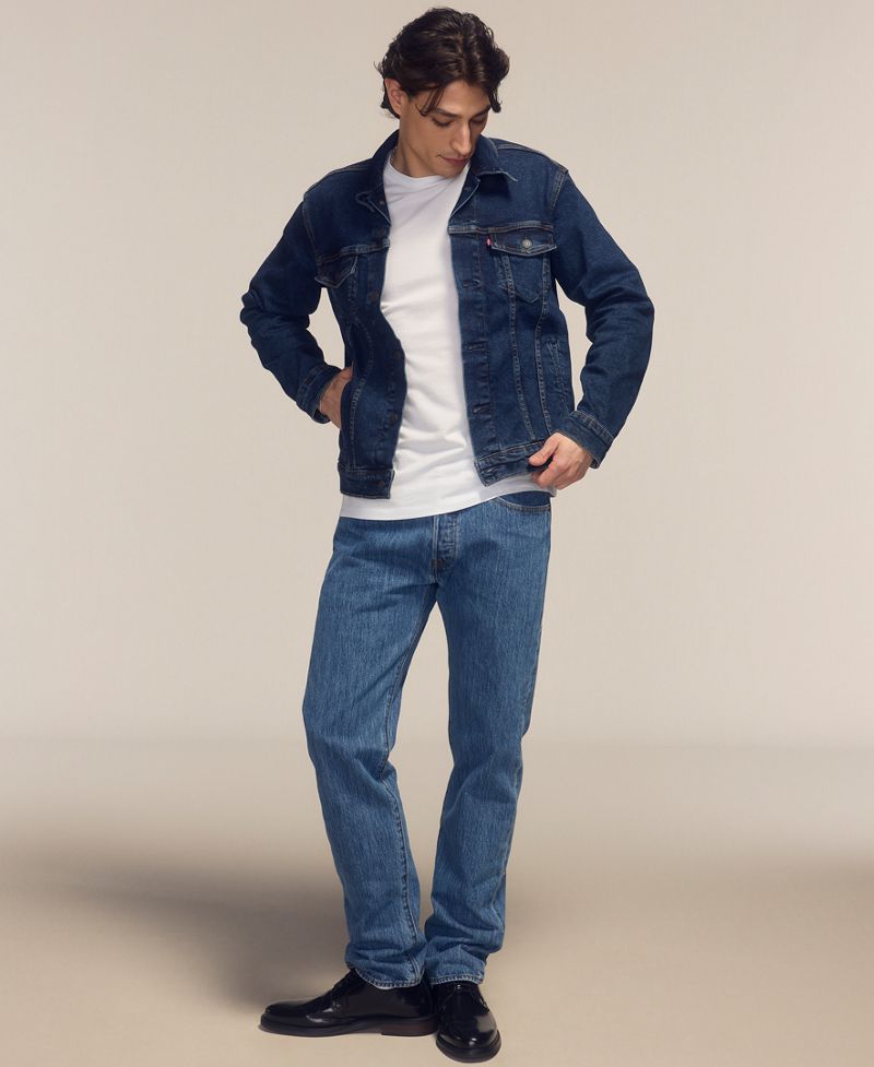 Levi's Kişi 501™ Adi Oturuşlu Düymə Fermesi Çətin Cins