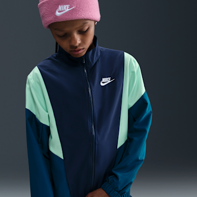Nike Sportswear Böyük Uşaqlar Üçün Toxunmuş Treninq Dəsti