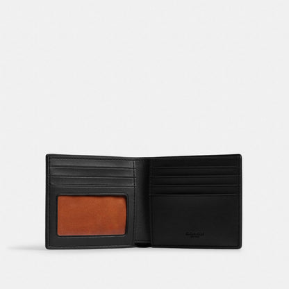Coach Id Billfold Cüzdan Signature Canvas