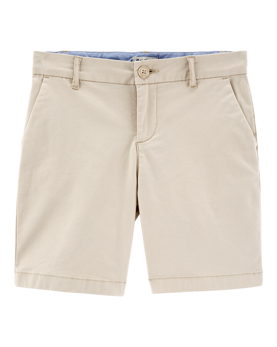 OshKosh B'gosh Qız Stretch Çino Şortları - Xaki