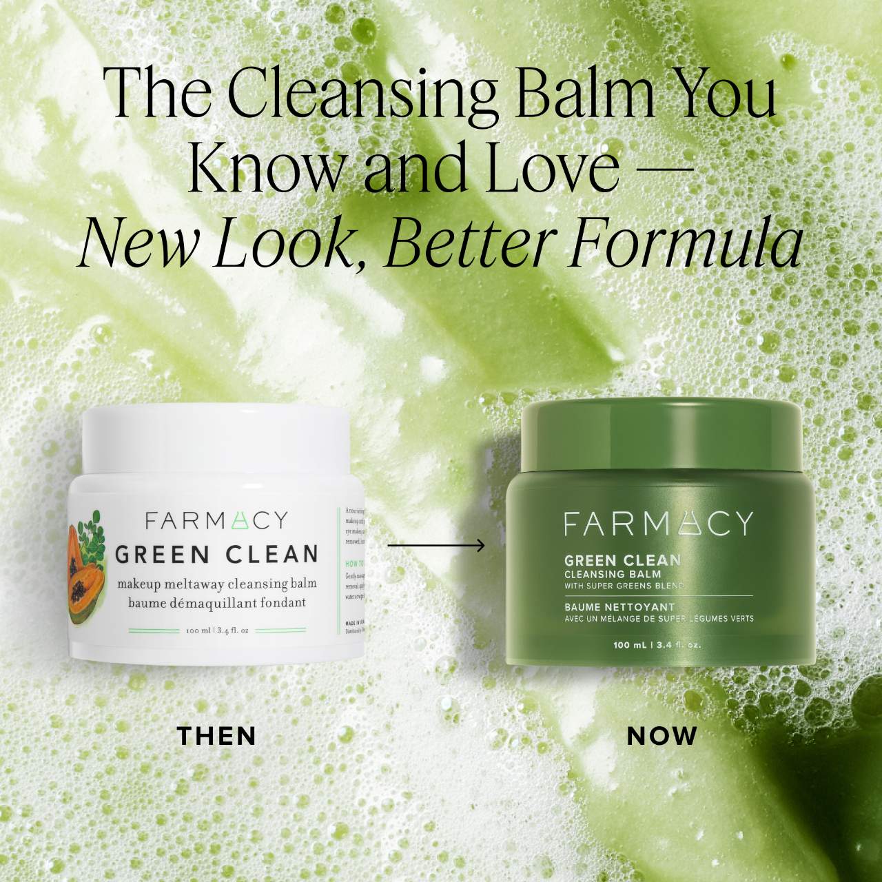 Farmacy Green Clean Makeup Temizləyici Balm