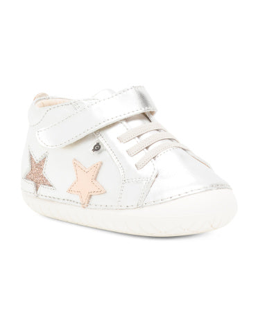 OLD SOLES Leather Starstar Pave Krossovkası (Körpə)