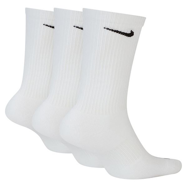 Kişi Nike 3-Pack Everyday Plus Dri-FIT Yastıqlı Crew Təlim Cərəyan