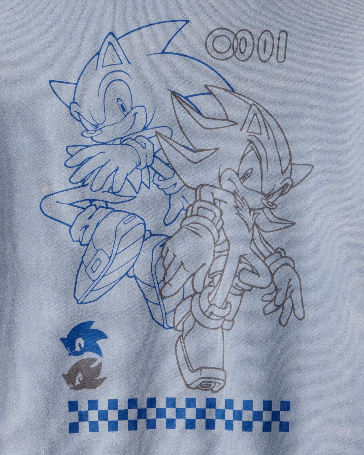 Carter's Oğlan Sonic the Hedgehog™ Uzun Kollu Huddi - Mavi