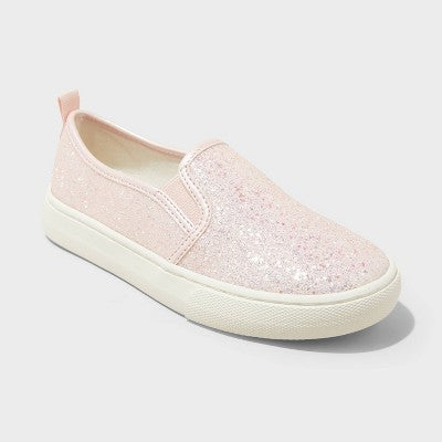 Cat & Jack Charlotte Qız Slip-On Krossovkası Çəhrayı 13