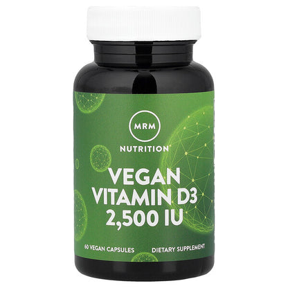 MRM Nutrition Vegan D3 Vitamini 62.5 mcg 2500 IU 60 Vegan Kapsul