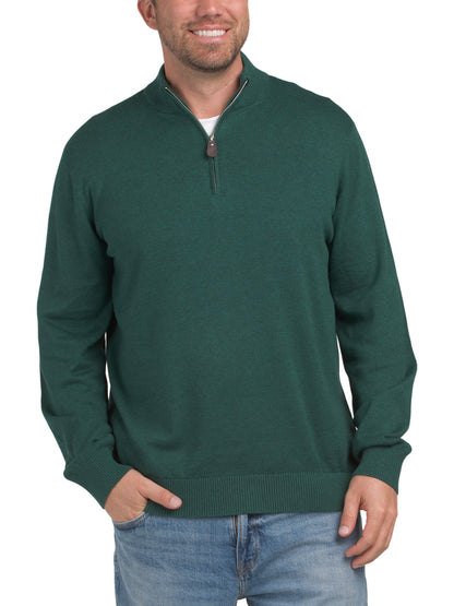 SOUTHERN TIDE Quarter Zip Sweater