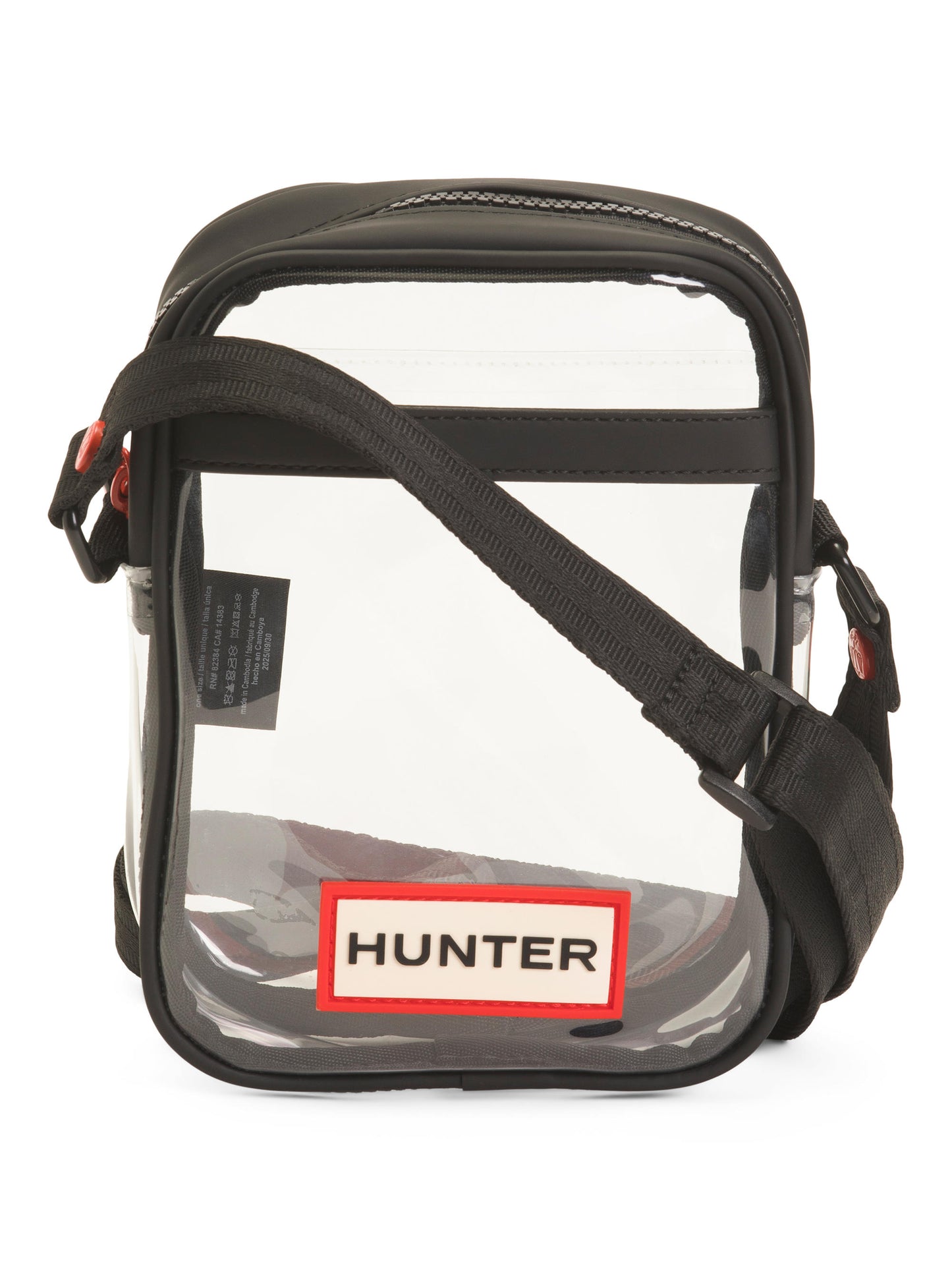 HUNTER Transfer Clear Crossbody