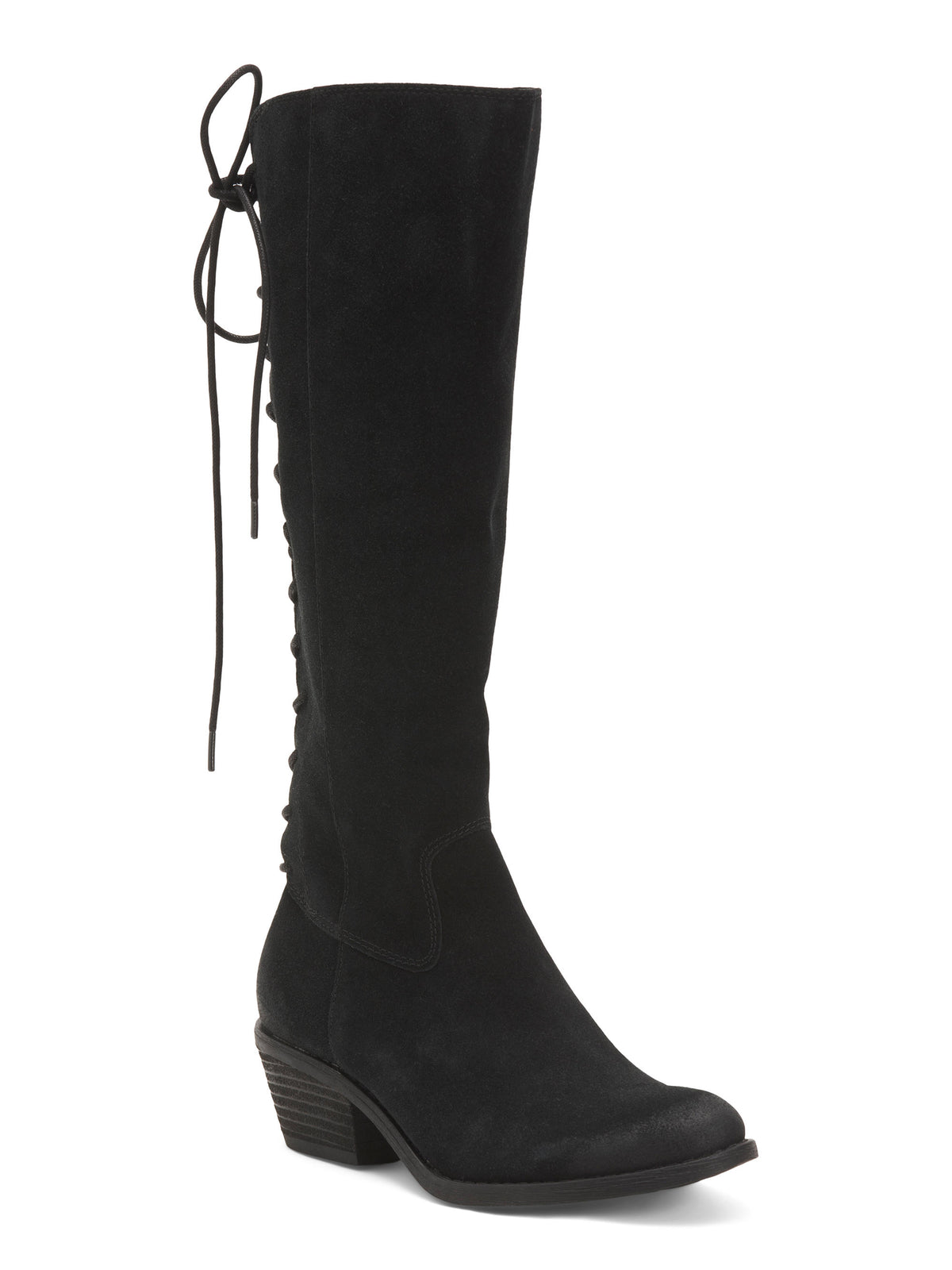 SOFFT Suede Waterproof Sharnell Bağcıqlı Rahat Çəkmə