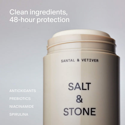 Salt & Stone Santal & Vetiver Alüminium İçerməyən Güclü Deodorant