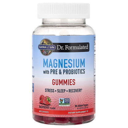 Garden of Life Magnesium Prebiotik Probiotik Qamma Vitaminlər Moruq 60 Ədəd