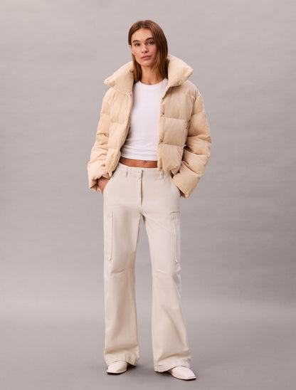 Calvin Klein Cord Puffer Gödəkçə