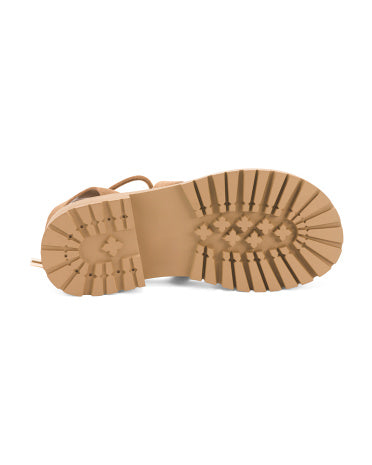 STEVE MADDEN Suede Lyrian Qladiyator Sandal