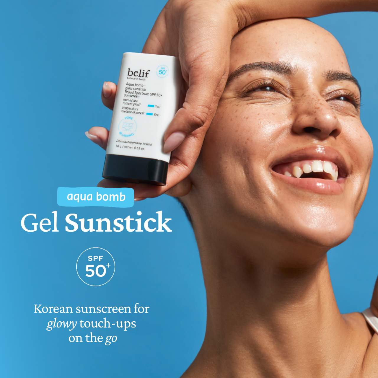 belif Aqua Bomb Koreya Parıltısı Günəş Çubuğu SPF 50+