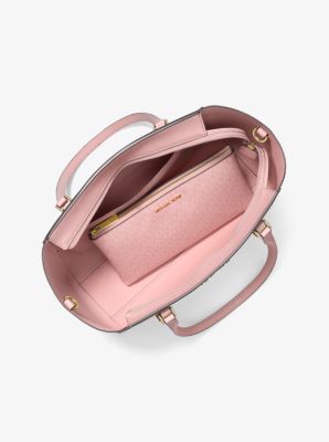 Michael Kors Charlotte Böyük Saffiano Dəri 3-in-1 Çanta