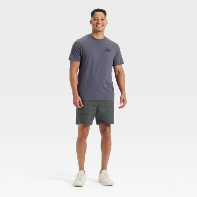 Kişi Salem Speedway Qrafik Köynəyi - Goodfellow & Co Tünd Mavi S