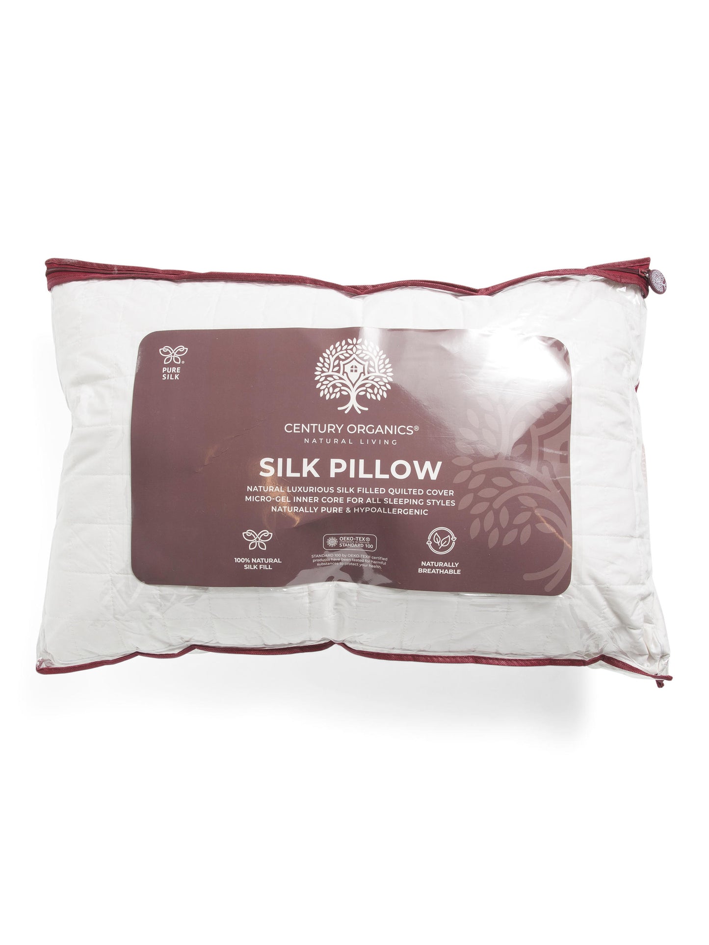 CENTURY ORGANICS Saf İpək Yastıq