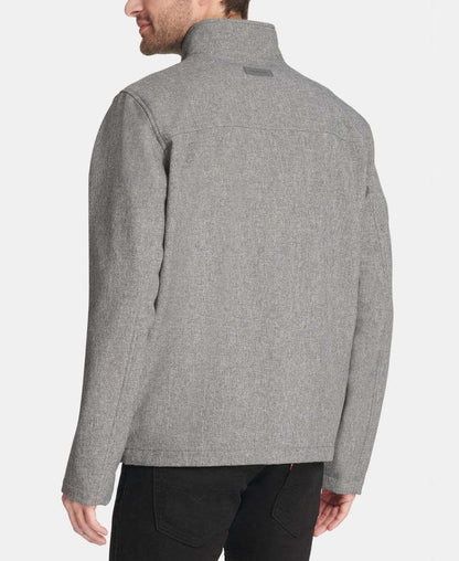 Tommy Hilfiger Kişi Soft-Shell Klassik Fermuar Gödəkçəsi YoxYox