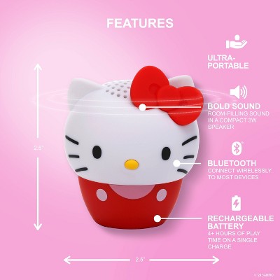 Bitty Boomers Hello Kitty Bitty Boomer Bluetooth Qurğusu: USB-C Şarj Edilə Bilən Portativ Qurğu