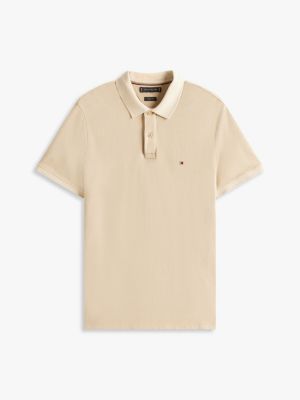 Tommy Hilfiger Geyim-Boyalı Düz Oturuş Polo, Şam Ağacı YoxYox