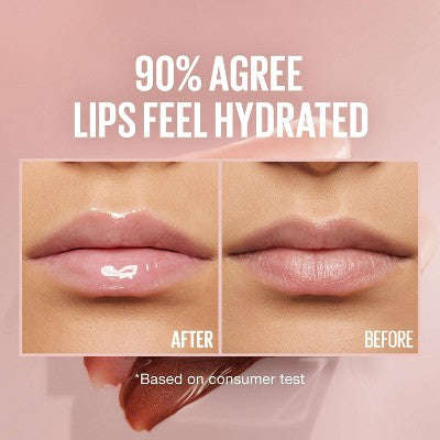 Maybelline Lifter Gloss Şişirtici Dodaq Parlatıcısı Hialuron Turşusu ilə - 2 Buz - 0.18 fl oz YoxYox
