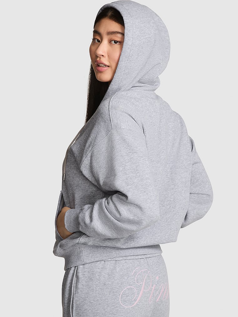 PINK Campus Fleece™ Full-Zip Huddi