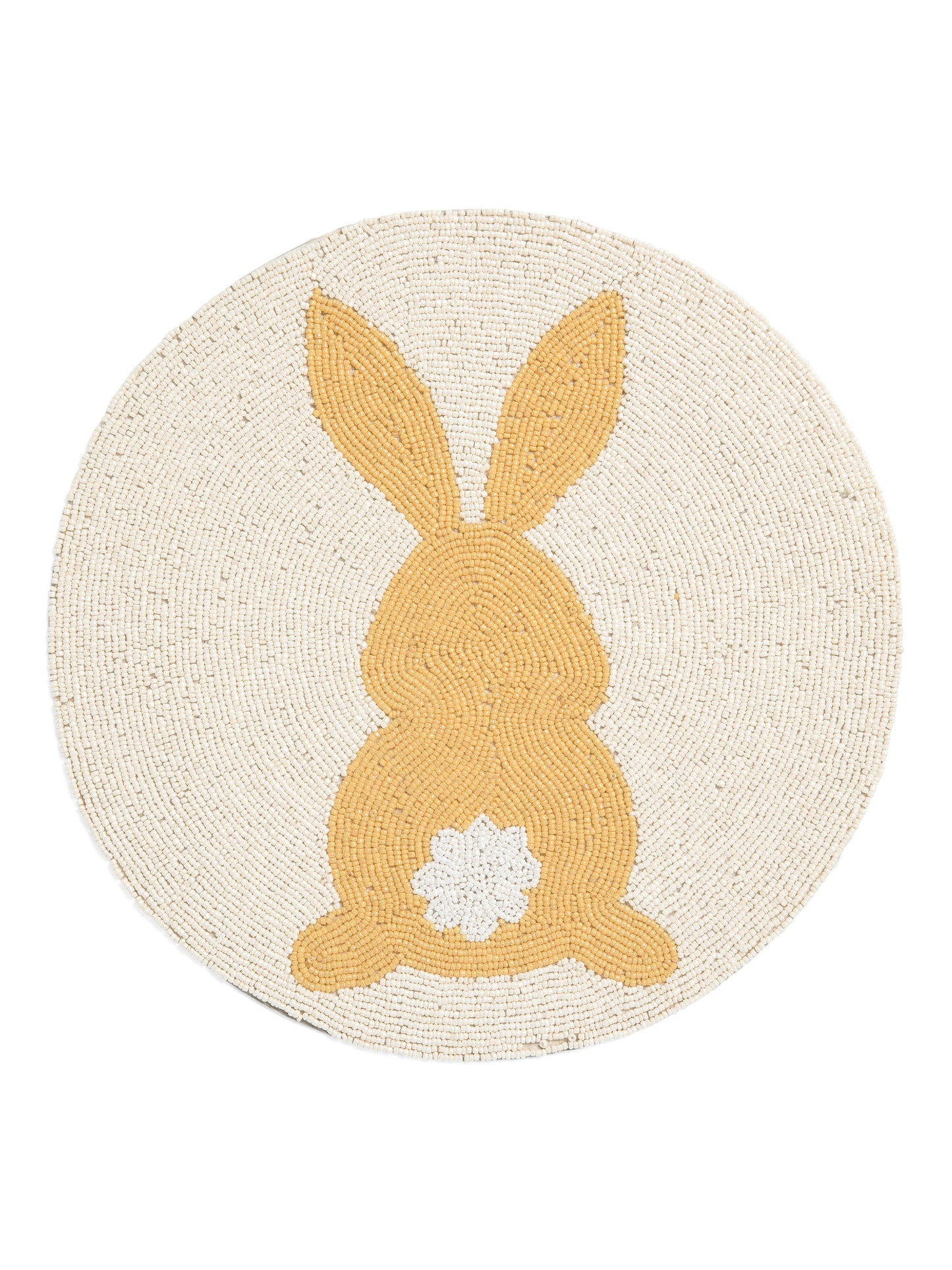 TIRAMISU Bunny Tails Beaded Placemat