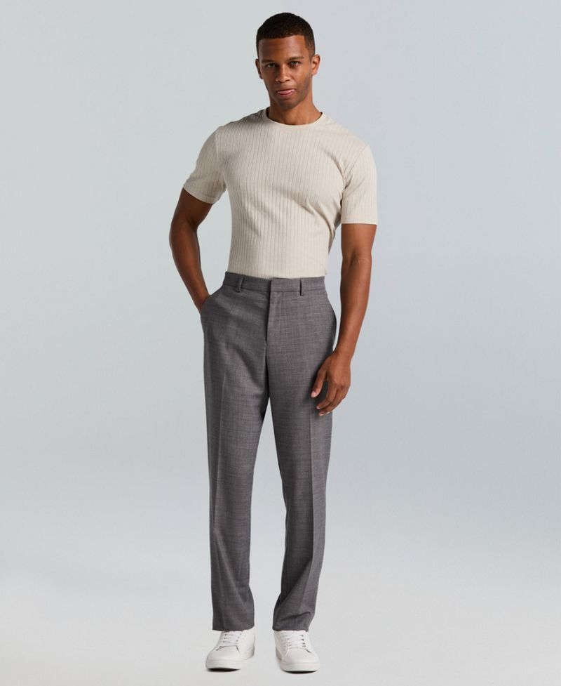 Perry Ellis Portfolio Kişi Dar Oturuşlu Gripper Bel Formal Şalvarı YoxYox