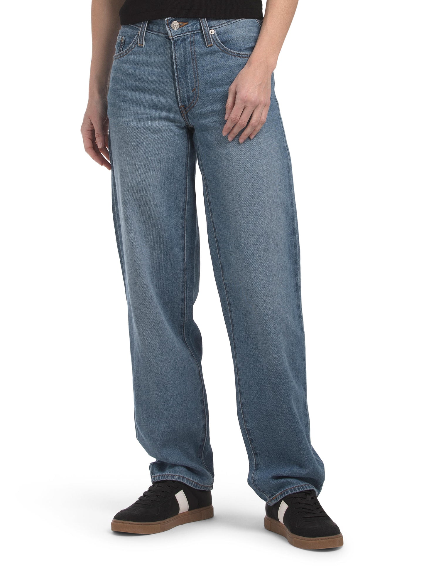 LEVIS Baggy Dad Ağır Şotlandiya Desenlı Cins