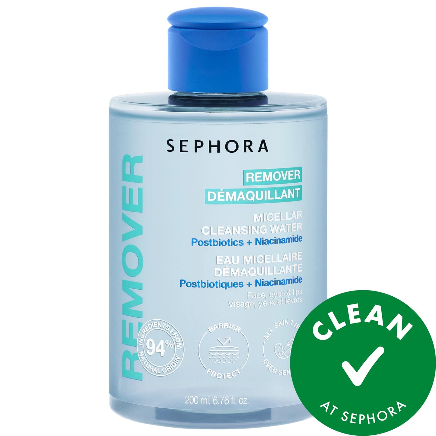 SEPHORA COLLECTION Postbiotiklər + Niacinamid İçeren Misellar Təmizləyici Su