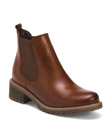 TELLURIDE CLOTHING COMPANY Leather Lisa Chelsea Çəkmə